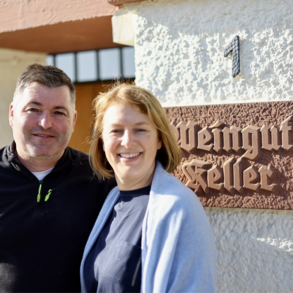 Julia und Klaus-Peter Keller, Weingut Keller Flöhrsheim - Wineloft